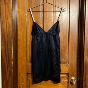 Laundry by Design Navy Blue 100% Silk Dress, size M